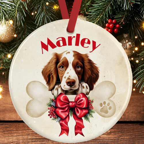 Welsh Springer Spaniel Christmas Tree Decoration