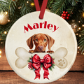 Hungarian Vizsla Christmas Tree Decoration