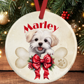 Maltese Christmas Tree Decoration