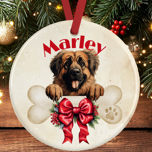 Leonberger Christmas Tree Decoration