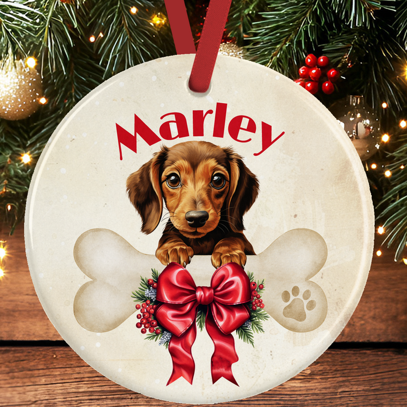 Dachshund Christmas Tree Decoration