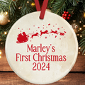 Brittany Spaniel Tree Decoration