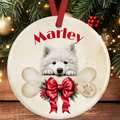 Samoyed Christmas Tree Decoration