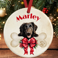 Flat Coated Retriever Christmas Tree Decoration