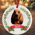 Bloodhound Christmas Decoration