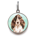 Brown Cocker Spaniel Dog Tag