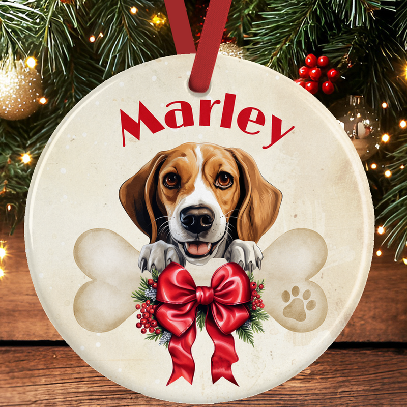 Foxhound Christmas Tree Decoration