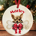 Chihuahua Christmas Tree Decoration