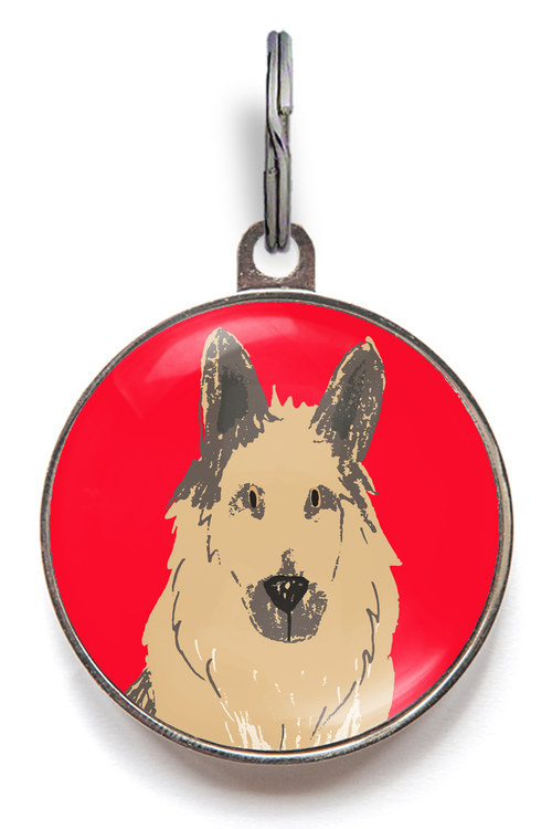 German Shepherd Dog ID Tag