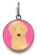 Golden Doodle Dog ID Tag