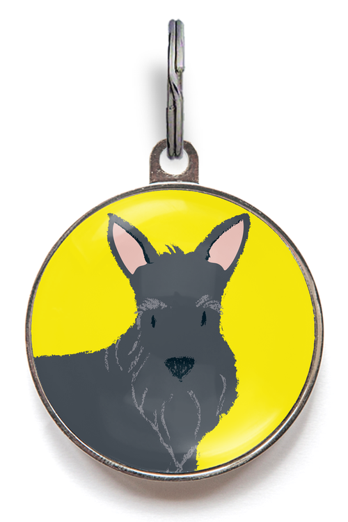 Scottish Terrier Dog ID Tag