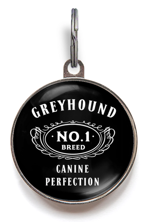 Greyhound Breed Dog ID Tag